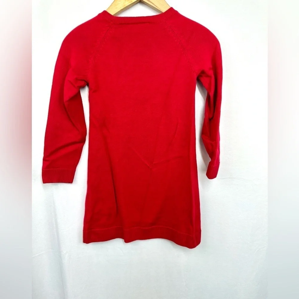 The Children's Place Sequin Heart Sweater Dress Size 5T